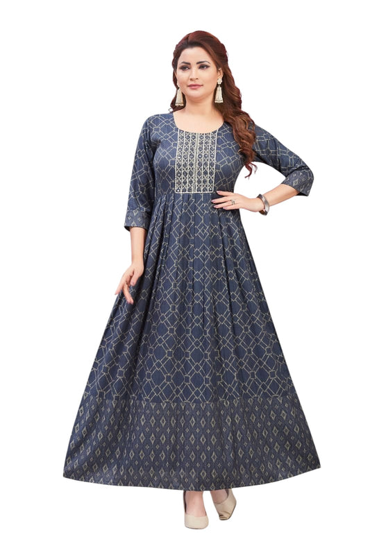 💙 Premium Cotton gown