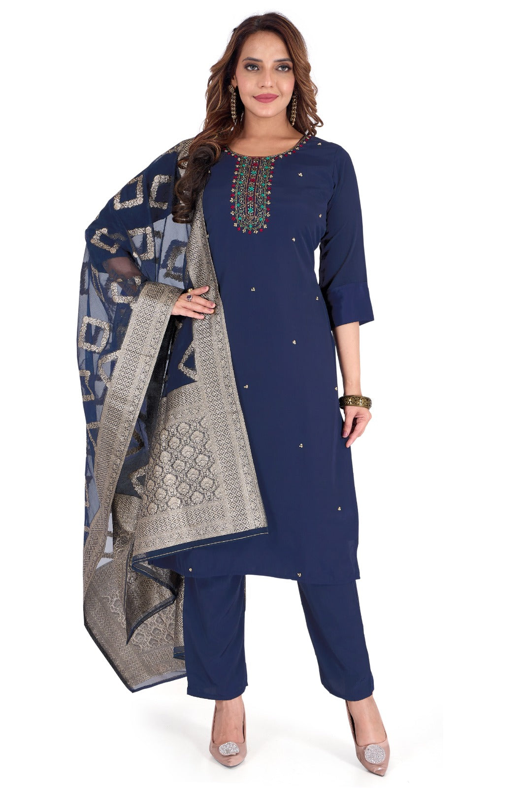 💙 Elegance in Every Thread – Grace the Room in Royal Blue 💙